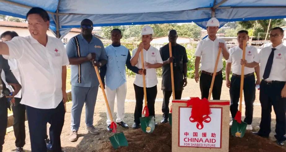 Liberia and China Break Ground for Modern Training Facility at SKD.