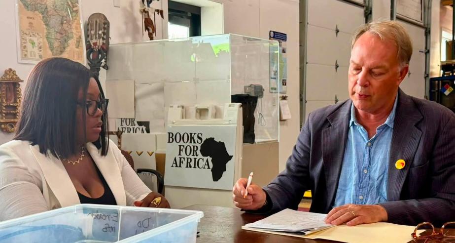 Ministry of Youth and Sports Pursues Landmark Partnership with Books For Africa to Transform Youth Centers into Learning and Digital Resource Hubs