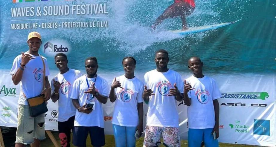 LIBERIA SHINES AT SURFING COMPETITION IN CÔTE D’IVOIRE