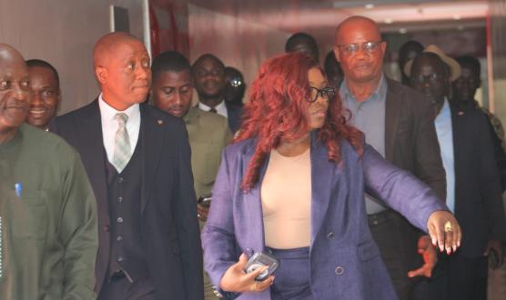 Turning Over Ceremony and Induction of Att. Cornelia W. Kruah as Minister of Youth & Sports