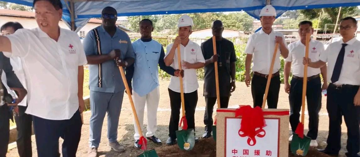Liberia and China Break Ground for Modern Training Facility at SKD.