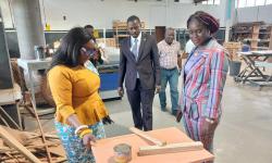 Liberia’s Trade and Investment Envoy to Canada Visits MVTC to Boost Technical Training Cooperation