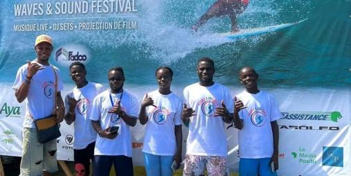 LIBERIA SHINES AT SURFING COMPETITION IN CÔTE D’IVOIRE