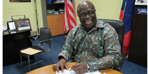 Youth and Sports Minister D. Zeogar Wilson 